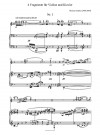 4 Fragmente fr Violine und Klavier