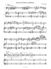 Sonate fr Violine und Klavier