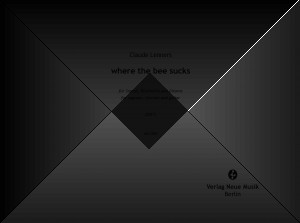 Where the bee sucks
