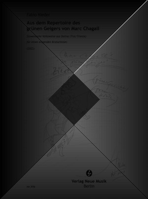 Aus dem Repertoire des grnen Geigers von Marc Chagall